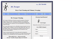 Desktop Screenshot of mrsweepercleaning.com